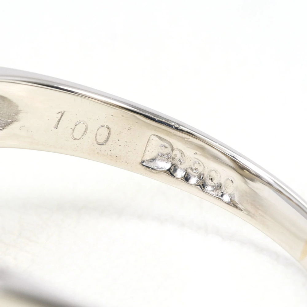 VINTAGE Silver Diamond Ring - Picture 5 of 8